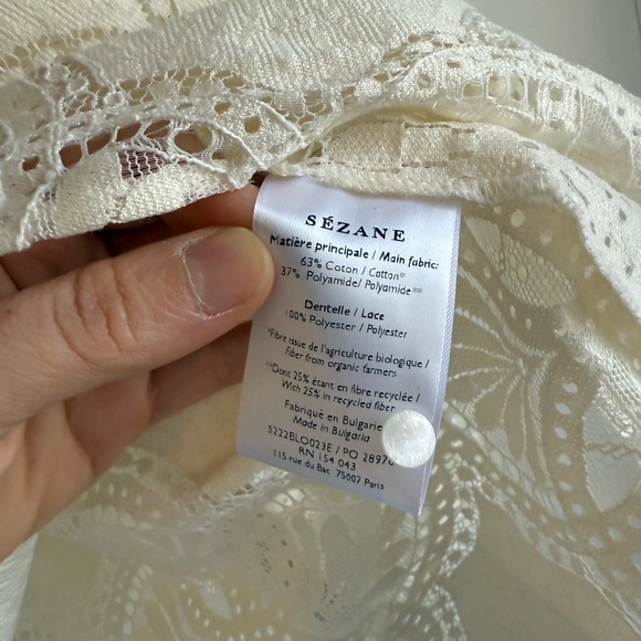 Sezane Bianca Blouse - Picture 7 of 7